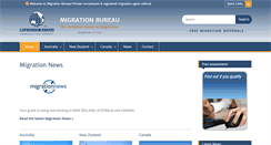 Desktop Screenshot of migrationnews.com