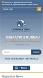 Mobile Screenshot of migrationnews.com